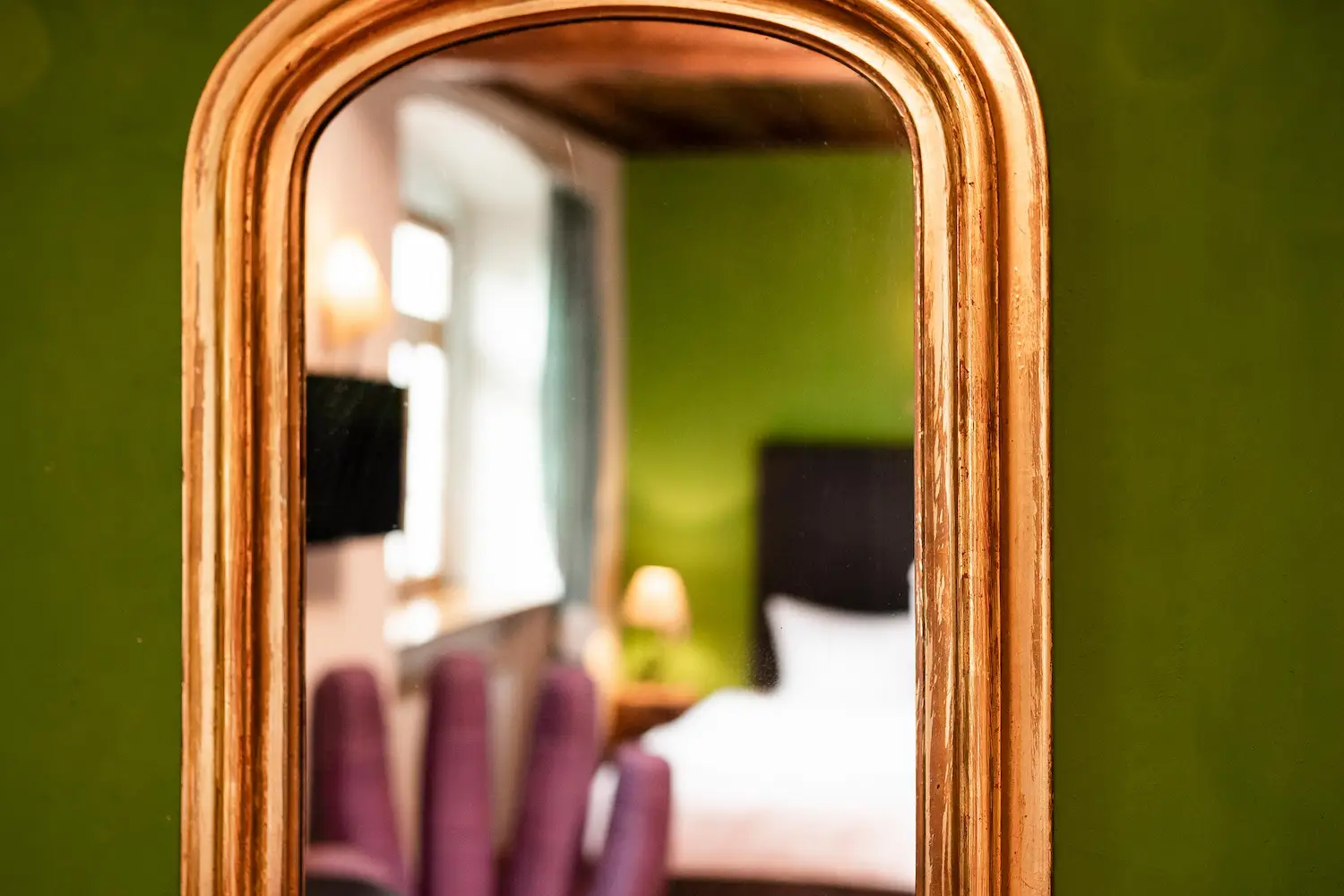 Detailaufnahme Zimmer Hotel Turmdieb