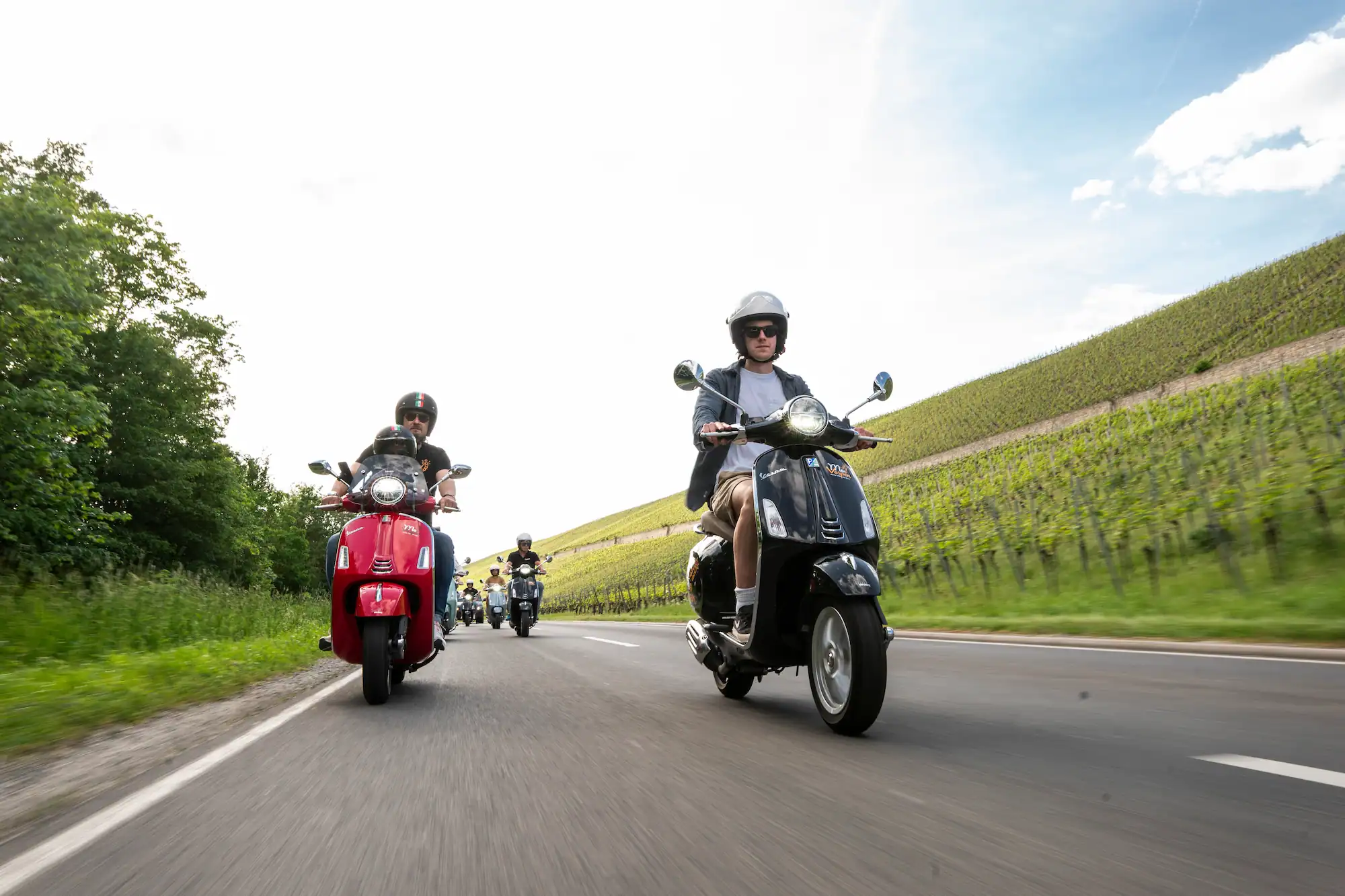 Vespa-Tour entlang der Mainschleife